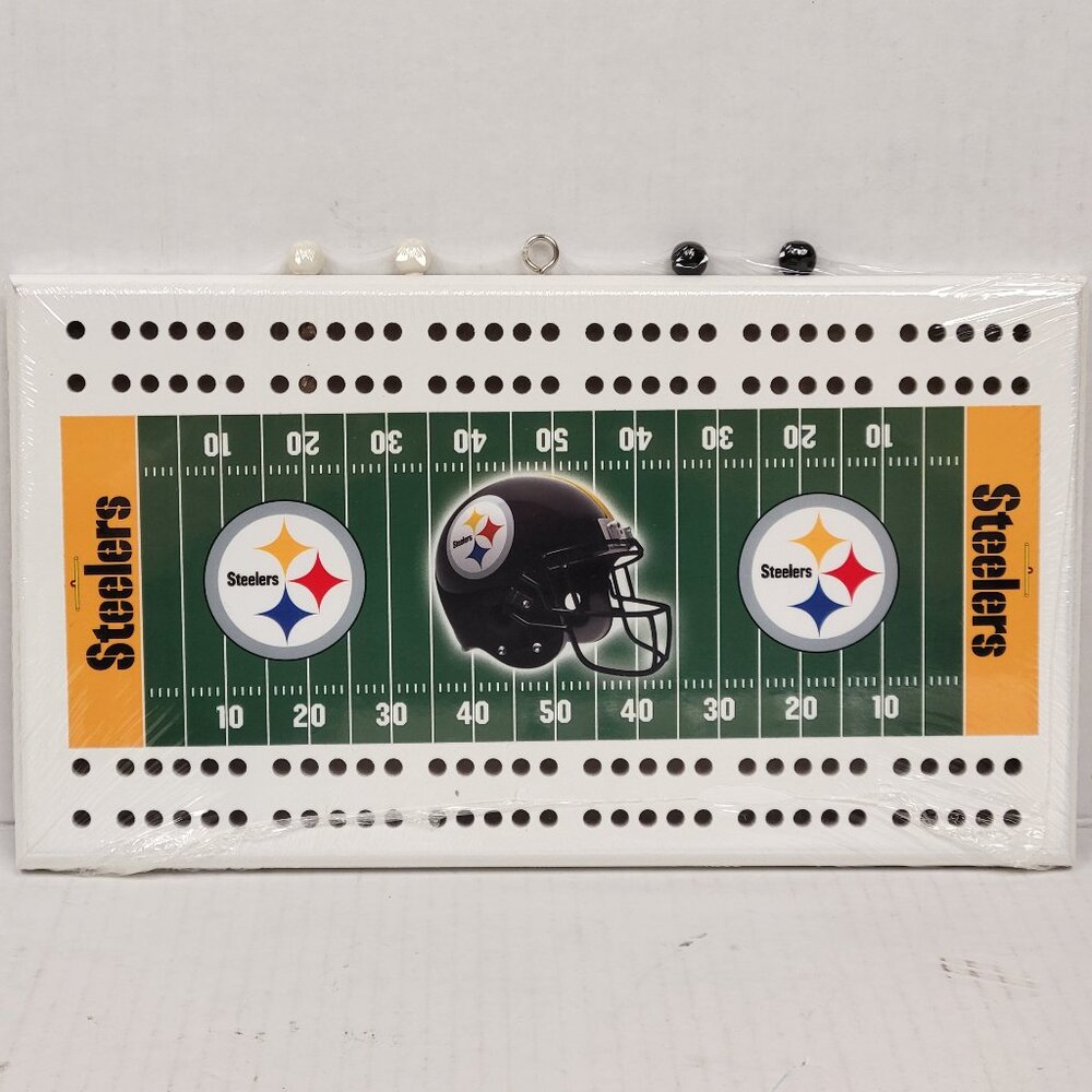 NFL - Pittsburgh Steelers Cribbage Board, NEW